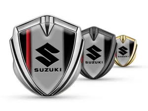 Suzuki Emblema Coche Insignia Minimal Esquema Universal Ajuste